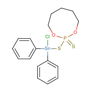 913382-76-0  1,3,2-Dioxaphosphocane, 2-[(chlorodiphenylstannyl)thio]-, 2-sulfide