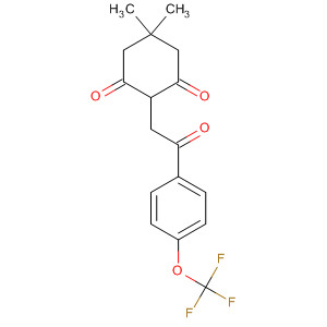 913561-22-5  1,3-Cyclohexanedione,5,5-dimethyl-2-[2-oxo-2-[4-(trifluoromethoxy)phenyl]ethyl]-