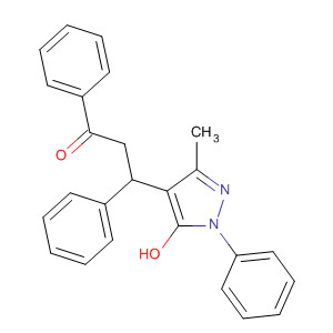91359-61-4  1-Propanone,3-(5-hydroxy-3-methyl-1-phenyl-1H-pyrazol-4-yl)-1,3-diphenyl-