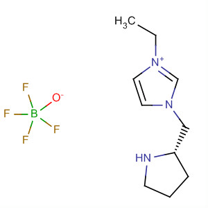 913618-78-7  1H-Imidazolium, 1-ethyl-3-[(2S)-2-pyrrolidinylmethyl]-,tetrafluoroborate(1-)