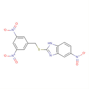 913625-94-2  1H-Benzimidazole, 2-[[(3,5-dinitrophenyl)methyl]thio]-5-nitro-