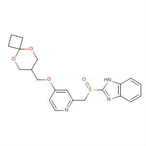 913694-64-1  1H-Benzimidazole,2-[[[4-(5,9-dioxaspiro[3.5]non-7-ylmethoxy)-2-pyridinyl]methyl]sulfinyl]-
