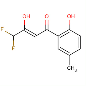 913711-92-9  2-Buten-1-one, 4,4-difluoro-3-hydroxy-1-(2-hydroxy-5-methylphenyl)-,(2Z)-