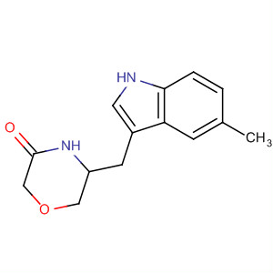 913718-41-9  3-Morpholinone, 5-[(5-methyl-1H-indol-3-yl)methyl]-