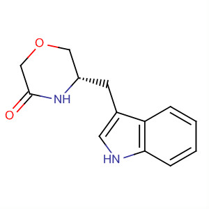 913718-47-5  3-Morpholinone, 5-(1H-indol-3-ylmethyl)-, (5S)-