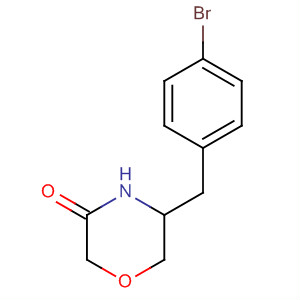 913718-50-0  3-Morpholinone, 5-[(4-bromophenyl)methyl]-