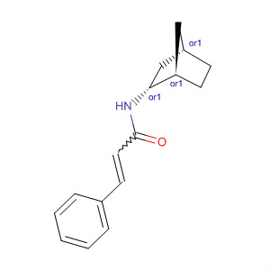 913723-26-9  2-Propenamide, N-(1R,2R,4S)-bicyclo[2.2.1]hept-2-yl-3-phenyl-, rel-