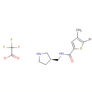 913743-46-1  2-Thiophenecarboxamide,5-bromo-4-methyl-N-[(3S)-3-pyrrolidinylmethyl]-, mono(trifluoroacetate)