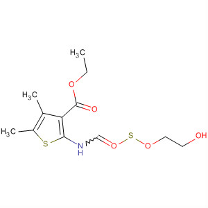 913986-76-2  3-Thiophenecarboxylic acid,2-[[(2-hydroxyethoxy)thioxomethyl]amino]-4,5-dimethyl-, ethyl ester