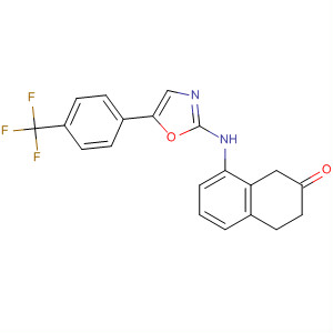 914090-81-6  2(1H)-Naphthalenone,3,4-dihydro-8-[[5-[4-(trifluoromethyl)phenyl]-2-oxazolyl]amino]-
