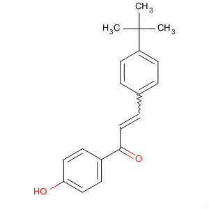 914335-29-8  2-Propen-1-one, 3-[4-(1,1-dimethylethyl)phenyl]-1-(4-hydroxyphenyl)-