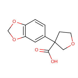 914365-80-3  3-Furancarboxylic acid, 3-(1,3-benzodioxol-5-yl)tetrahydro-