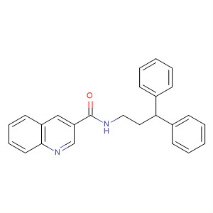 914385-50-5  3-Quinolinecarboxamide, N-(3,3-diphenylpropyl)-