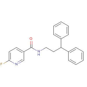 914385-65-2  3-Pyridinecarboxamide, N-(3,3-diphenylpropyl)-6-fluoro-