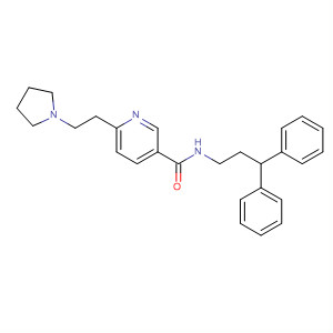 914385-66-3  3-Pyridinecarboxamide,N-(3,3-diphenylpropyl)-6-[2-(1-pyrrolidinyl)ethyl]-