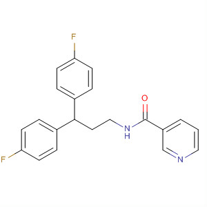 914385-83-4  3-Pyridinecarboxamide, N-[3,3-bis(4-fluorophenyl)propyl]-