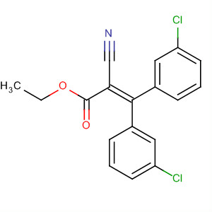 914386-56-4  2-Propenoic acid, 3,3-bis(3-chlorophenyl)-2-cyano-, ethyl ester