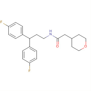 914386-93-9  2H-Pyran-4-acetamide, N-[3,3-bis(4-fluorophenyl)propyl]tetrahydro-