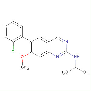 914391-47-2  2-Quinazolinamine, 6-(2-chlorophenyl)-7-methoxy-N-(1-methylethyl)-