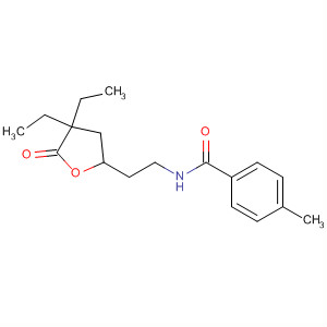 914483-55-9  Benzamide, N-[2-(4,4-diethyltetrahydro-5-oxo-2-furanyl)ethyl]-4-methyl-