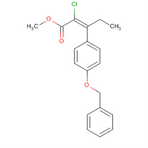 914491-67-1  2-Pentenoic acid, 2-chloro-3-[4-(phenylmethoxy)phenyl]-, methyl ester,(2E)-