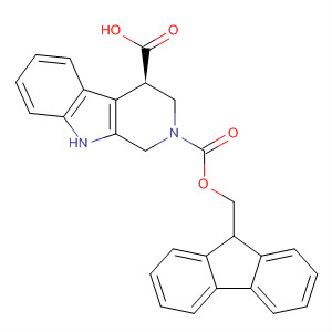 914605-04-2  2H-Pyrido[3,4-b]indole-2,4-dicarboxylic acid, 1,3,4,9-tetrahydro-,2-(9H-fluoren-9-ylmethyl) ester, (4R)-