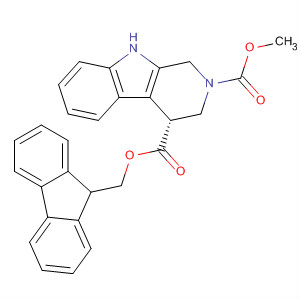 914605-06-4  2H-Pyrido[3,4-b]indole-2,4-dicarboxylic acid, 1,3,4,9-tetrahydro-,2-(9H-fluoren-9-ylmethyl) 4-methyl ester, (4R)-