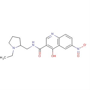 914658-40-5  3-Quinolinecarboxamide,N-[(1-ethyl-2-pyrrolidinyl)methyl]-4-hydroxy-6-nitro-