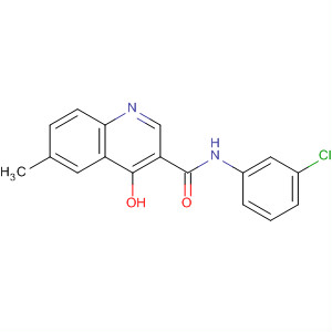914658-41-6  3-Quinolinecarboxamide, N-(3-chlorophenyl)-4-hydroxy-6-methyl-