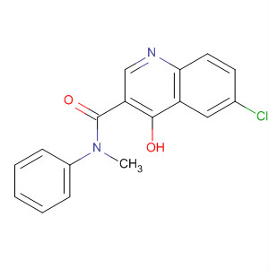 914658-48-3  3-Quinolinecarboxamide, 6-chloro-4-hydroxy-N-methyl-N-phenyl-