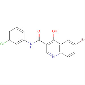 914658-55-2  3-Quinolinecarboxamide, 6-bromo-N-(3-chlorophenyl)-4-hydroxy-