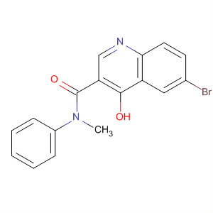 914658-56-3  3-Quinolinecarboxamide, 6-bromo-4-hydroxy-N-methyl-N-phenyl-