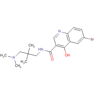 914658-57-4  3-Quinolinecarboxamide,6-bromo-N-[3-(dimethylamino)-2,2-dimethylpropyl]-4-hydroxy-