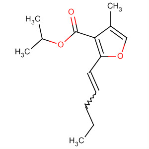914659-23-7  3-Furancarboxylic acid, 4-methyl-2-(1E)-1-pentenyl-, 1-methylethyl ester