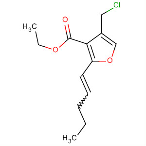 914659-27-1  3-Furancarboxylic acid, 4-(chloromethyl)-2-(1E)-1-pentenyl-, ethyl ester