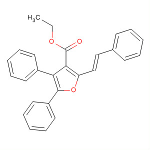 914659-33-9  3-Furancarboxylic acid, 4,5-diphenyl-2-[(1E)-2-phenylethenyl]-, ethylester