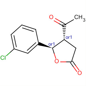 91478-21-6  2(3H)-Furanone, 4-acetyl-5-(3-chlorophenyl)dihydro-, trans-