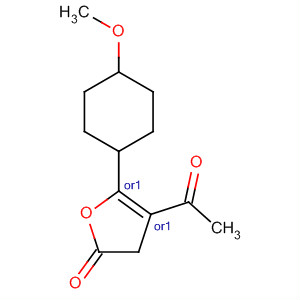 91478-28-3  2(3H)-Furanone, 4-acetyldihydro-5-(4-methoxyphenyl)-, trans-