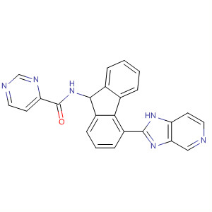 915140-91-9  4-Pyrimidinecarboxamide,N-[4-(1H-imidazo[4,5-c]pyridin-2-yl)-9H-fluoren-9-yl]-