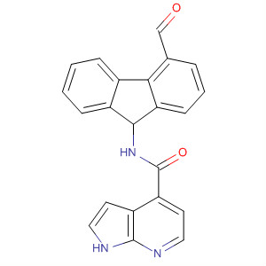 915141-01-4  1H-Pyrrolo[2,3-b]pyridine-4-carboxamide, N-(4-formyl-9H-fluoren-9-yl)-