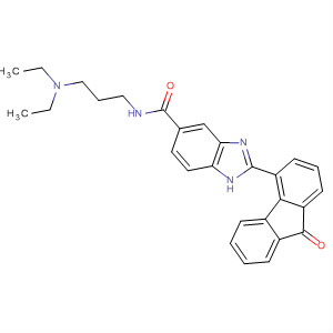 915143-07-6  1H-Benzimidazole-5-carboxamide,N-[3-(diethylamino)propyl]-2-(9-oxo-9H-fluoren-4-yl)-