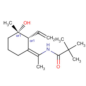 915221-04-4  Propanamide,N-[(1Z)-1-[(2R,3S)-2-ethenyl-3-hydroxy-3-methylcyclohexylidene]ethyl]-2,2-dimethyl-, rel-