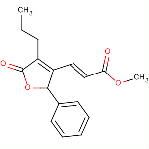 915222-73-0  2-Propenoic acid, 3-(2,5-dihydro-5-oxo-2-phenyl-4-propyl-3-furanyl)-,methyl ester, (2E)-