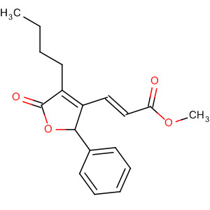 915222-87-6  2-Propenoic acid, 3-(4-butyl-2,5-dihydro-5-oxo-2-phenyl-3-furanyl)-,methyl ester, (2E)-