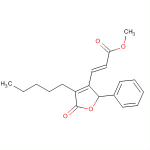 915222-91-2  2-Propenoic acid, 3-(2,5-dihydro-5-oxo-4-pentyl-2-phenyl-3-furanyl)-,methyl ester, (2E)-