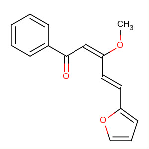 915225-01-3  2,4-Pentadien-1-one, 5-(2-furanyl)-3-methoxy-1-phenyl-, (2E,4E)- 915225-01-3  2,4-Pentadien-1-one, 5-(2-furanyl)-3-methoxy-1-phenyl-, (2E,4E)-