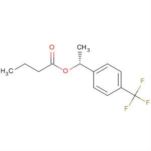 915297-77-7  Butanoic acid, (1R)-1-[4-(trifluoromethyl)phenyl]ethyl ester