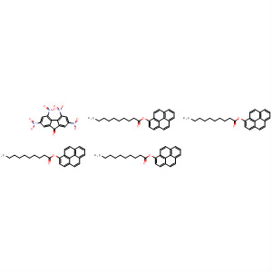 915304-34-6  Decanoic acid, 1,3,6,8-pyrenetetrayl ester, compd. with2,4,5,7-tetranitro-9H-fluoren-9-one (4:1)
