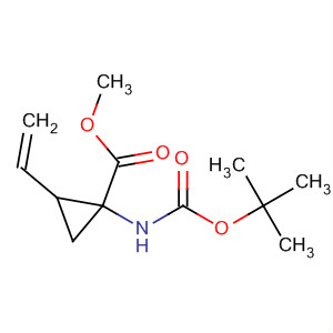 915317-20-3  Cyclopropanecarboxylic acid,1-[[(1,1-dimethylethoxy)carbonyl]amino]-2-ethenyl-, methyl ester,(1R,2R)-