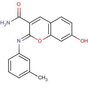 915372-53-1  2H-1-Benzopyran-3-carboxamide,7-hydroxy-2-[(3-methylphenyl)imino]-, (2Z)-